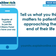 End of life care – have your say