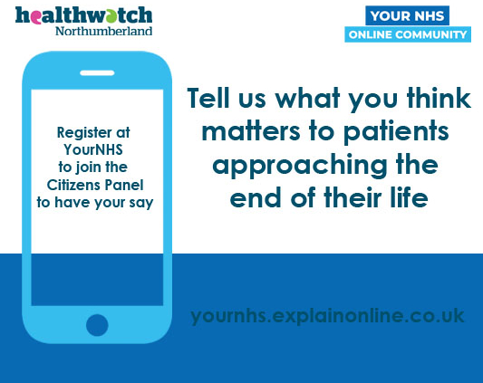 End of life care – have your say