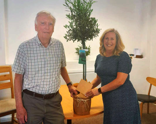 Our Chair steps down