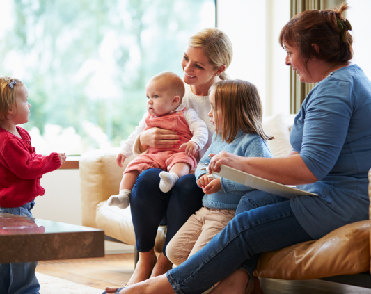 Experiences of health visiting services