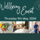 Wellbeing event at The Alnwick Garden