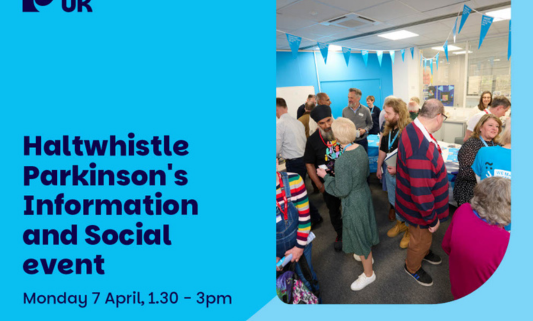 Parkinson’s Information and Social event in Haltwhistle
