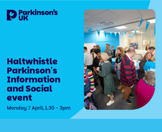 Haltwhistle Parkinson's social event