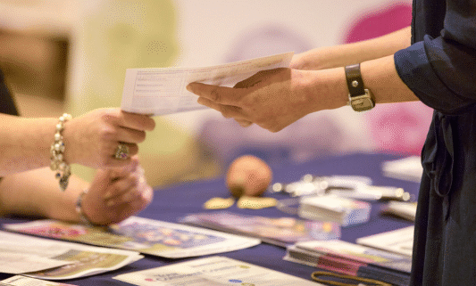 Cancer wellbeing event Alnwick