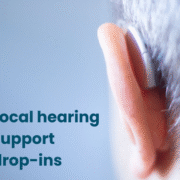 Local hearing support drop-ins