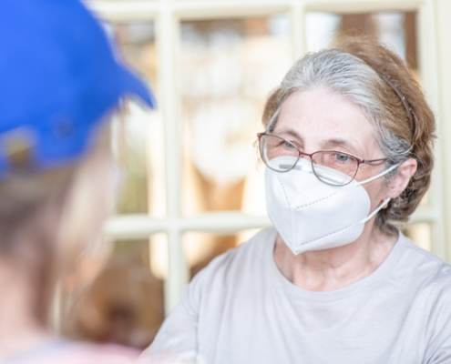 Care home visits in Northumberland
