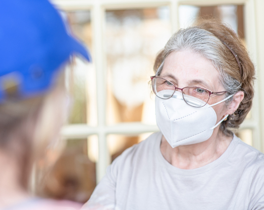 Care home visits in Northumberland