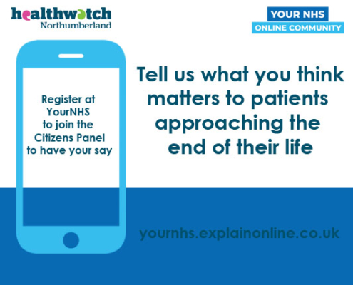 End of life care – have your say