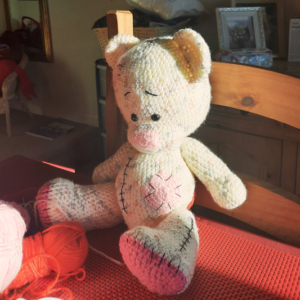 Crochet teddy