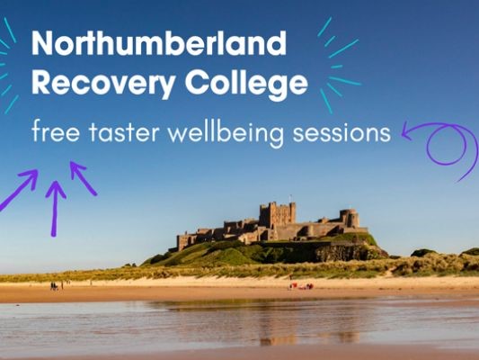 Latest wellbeing sessions from Northumberland Recovery College