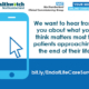End of life care survey