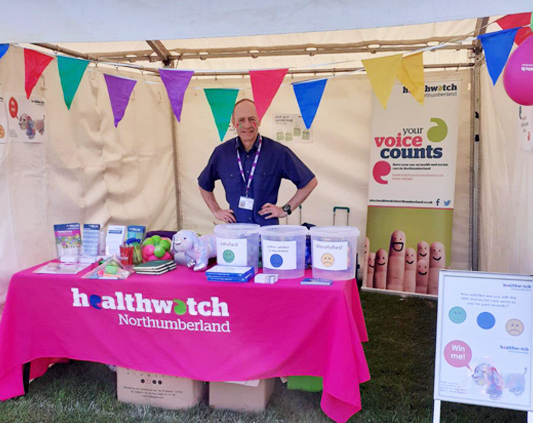 Proud to be at Northumberland Pride 2021