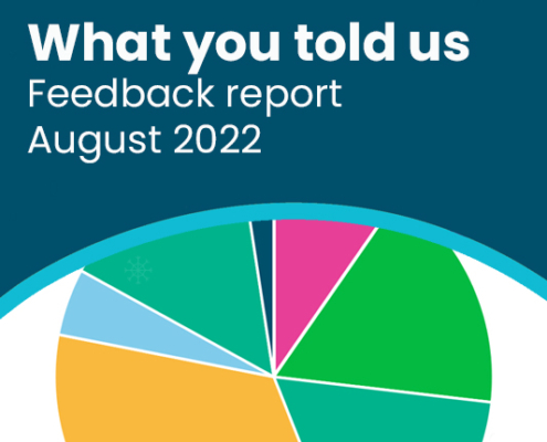 What you told us: August 2022