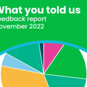 What you told us: November 2022