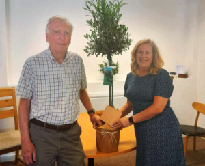 Healthwatch Northumberland Chair David Thompson and Liz Prudhoe, Director of Adapt (NE)