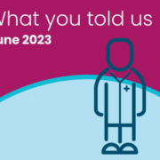 What you told us: June 2023