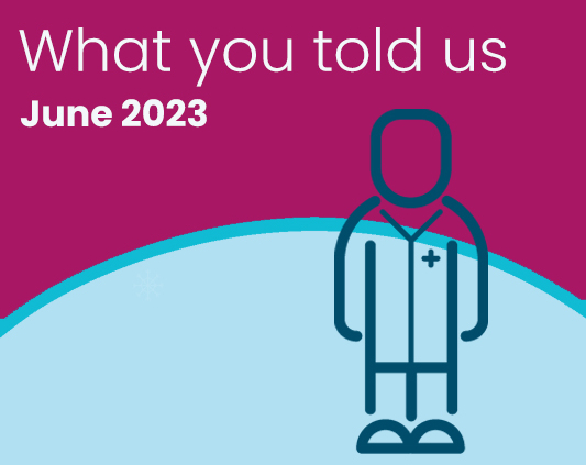 What you told us: June 2023