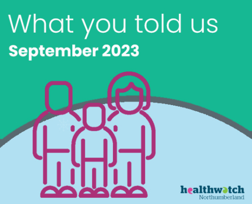 What you told us: September 2023