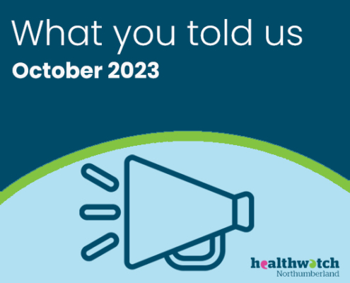 What you told us: October 2023
