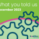 December 2023 feedback