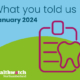 January 2024 feedback