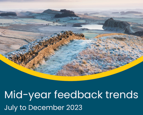 Trends in feedback July to December 2023