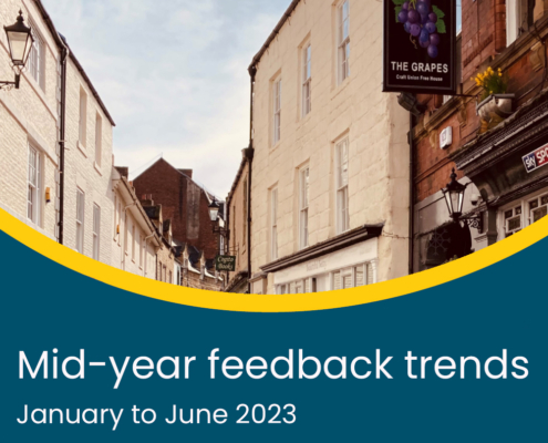 Mid-year trends in feedback Jan-Jun 2023