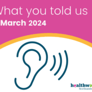 Your feedback March 2024