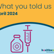 Your feedback April 2024