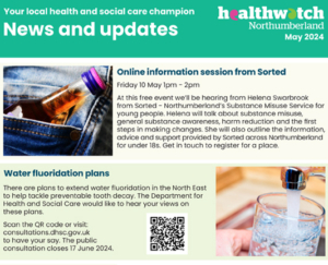 Healthwatch Northumberland newsletter May 2024