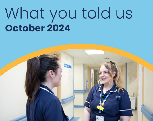 Feedback from October 2024