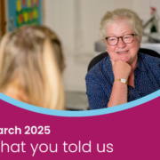 Your feedback: March 2025