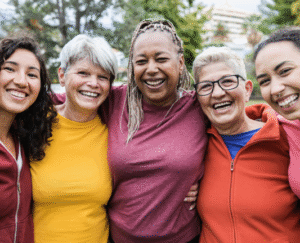 Women keeping active