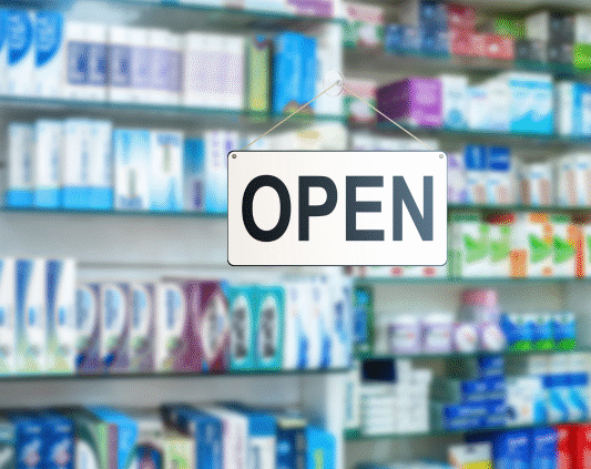 Pharmacy opening hours Christmas 2025