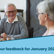 Your feedback January 2026