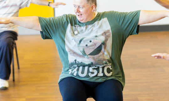 Inclusive activity with Smile Through Sport